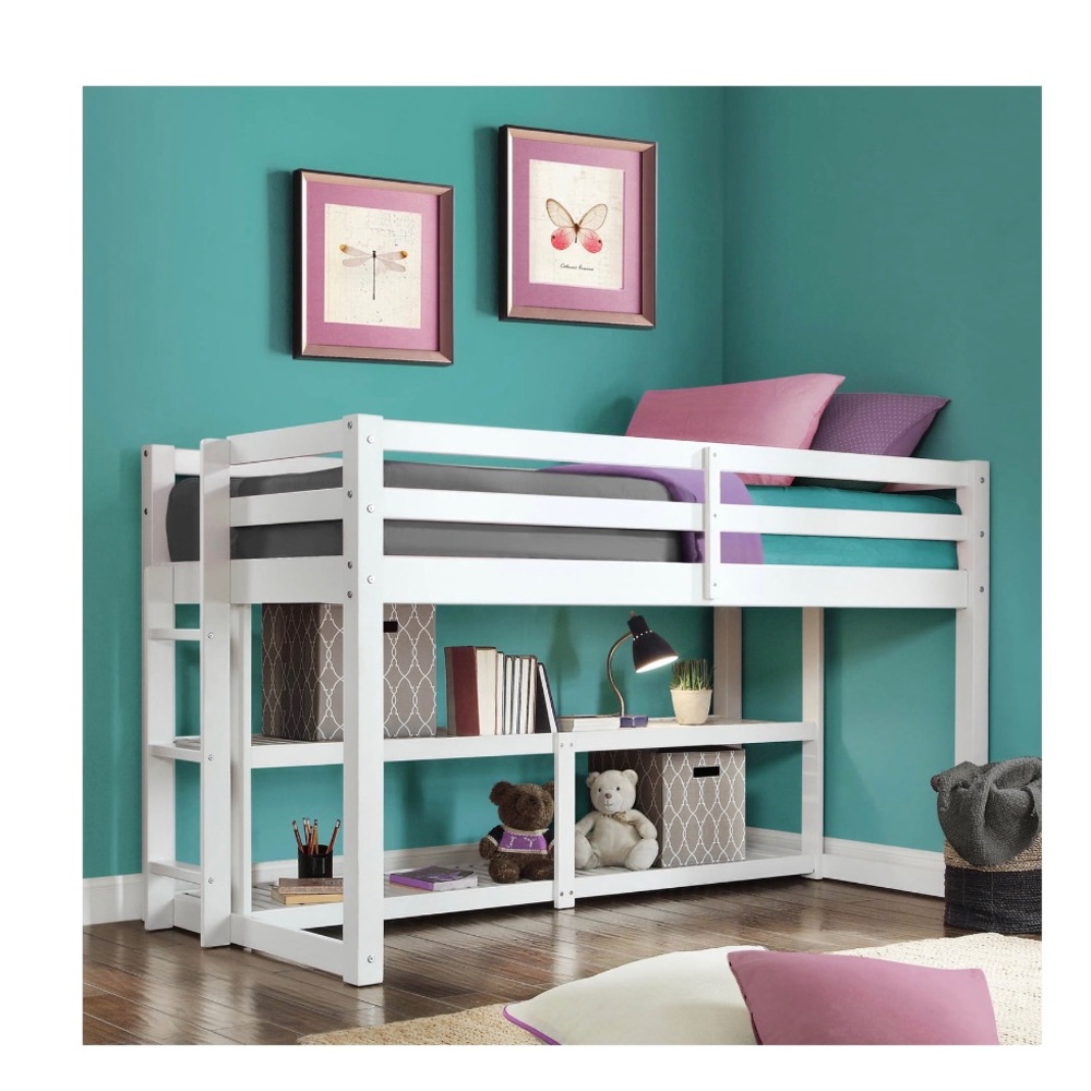 Better Homes & Gardens Greer Twin Loft Storage Bed